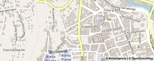 Mappa Biella