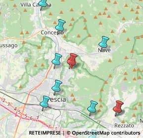 Mappa Via della Lama, 25133 Brescia BS, Italia (4.90909)