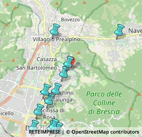 Mappa Via della Lama, 25133 Brescia BS, Italia (2.66)