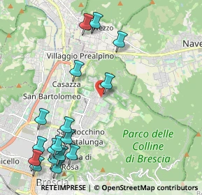 Mappa Via della Lama, 25133 Brescia BS, Italia (2.69235)