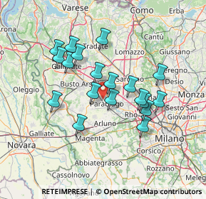 Mappa 20039 Canegrate MI, Italia (12.17316)