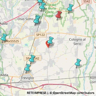 Mappa Lurano, 24050 Lurano BG, Italia (6.03846)