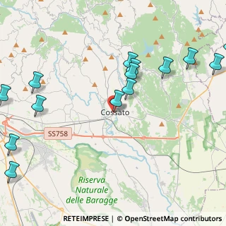 Mappa Via Giardini, 13836 Cossato BI, Italia (5.76333)