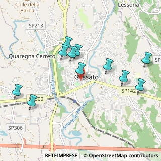 Mappa Via del Mercato, 13836 Cossato BI, Italia (1.02455)
