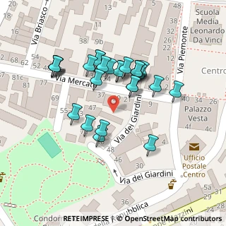 Mappa Via Giardini, 13836 Cossato BI, Italia (0.04963)