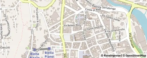Mappa Biella