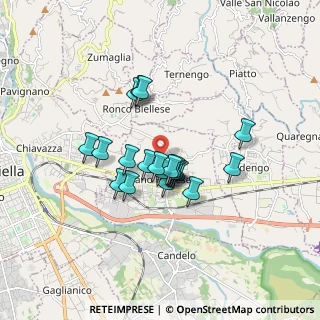 Mappa Via Senatore Avogadro, 13856 Vigliano Biellese BI, Italia (1.2645)