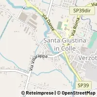 Karte Santa Giustina in Colle