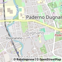 Mapa Paderno Dugnano