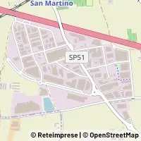 Mapa Cazzago San Martino