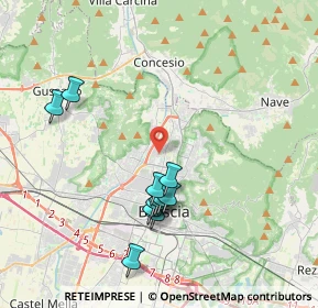 Mappa Via Cosimo Canovetti, 25128 Brescia BS, Italia (3.73)