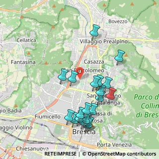 Mappa Via Cosimo Canovetti, 25128 Brescia BS, Italia (2.014)