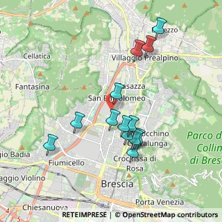 Mappa Via Cosimo Canovetti, 25128 Brescia BS, Italia (1.76615)