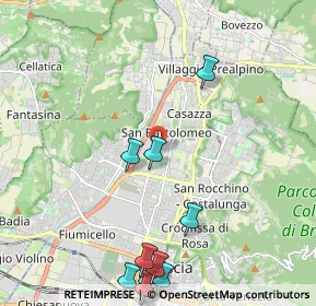 Mappa Via Cosimo Canovetti, 25128 Brescia BS, Italia (2.73273)