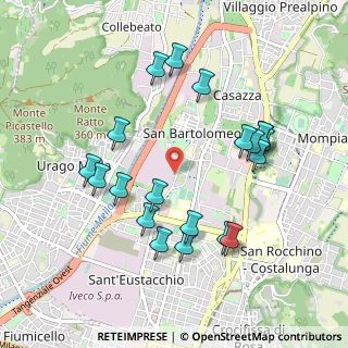 Mappa Via Cosimo Canovetti, 25128 Brescia BS, Italia (0.9845)