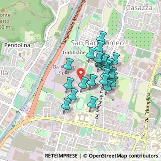 Mappa Via Cosimo Canovetti, 25128 Brescia BS, Italia (0.332)