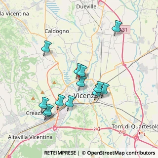 Mappa Via Luino, 36100 Vicenza VI, Italia (3.52769)