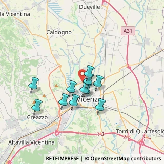 Mappa Via Luino, 36100 Vicenza VI, Italia (2.78182)