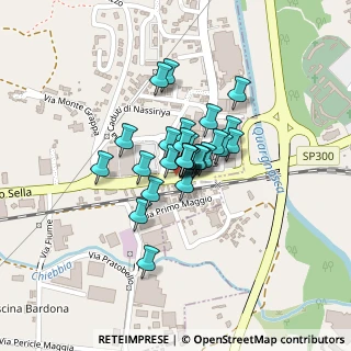 Mappa Via Martiri Libertà, 13836 Quaregna BI, Italia (0.11821)