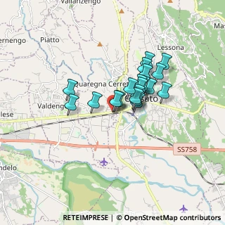 Mappa Via Martiri Libertà, 13836 Quaregna BI, Italia (1.2025)