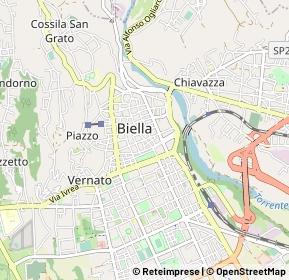 Mappa 13900 Biella BI, Italia (0.7085)