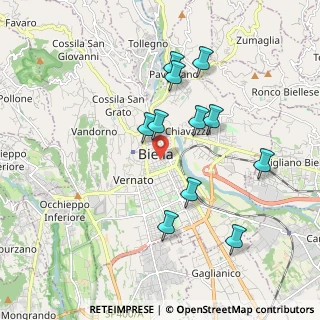 Mappa 13900 Biella BI, Italia (1.77182)