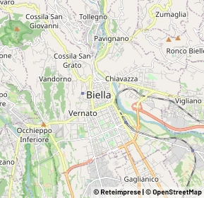 Mappa 13900 Biella BI, Italia (1.088)