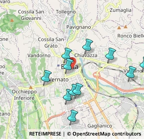 Mappa 13900 Biella BI, Italia (1.89)