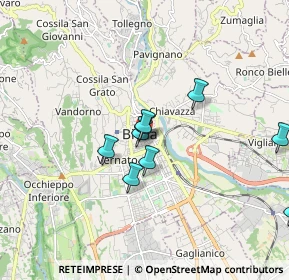Mappa 13900 Biella BI, Italia (2.31667)
