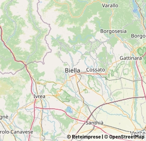 Mappa 13900 Biella BI, Italia (9.722)