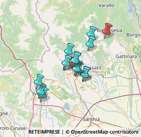 Mappa 13900 Biella BI, Italia (9.67786)