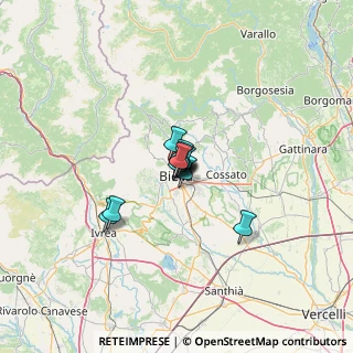 Mappa 13900 Biella BI, Italia (5.64091)