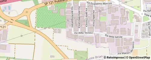 Mappa Agrate Brianza