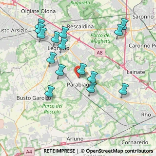Mappa Via S. Fermo, 20015 Parabiago MI, Italia (4.16)