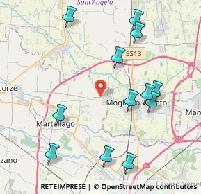 Mappa Strada Provinciale, 30037 Scorzè VE, Italia (4.58583)