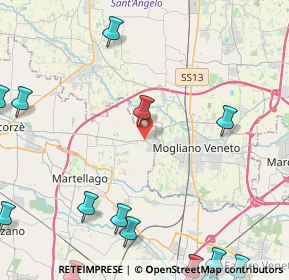 Mappa Strada Provinciale, 30037 Scorzè VE, Italia (7.34842)