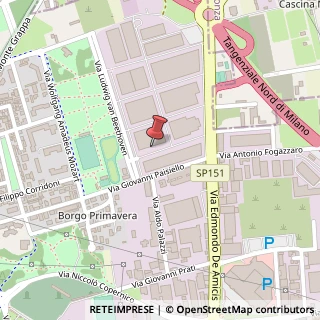 Mappa Via Bach, 5, 20092 Cinisello Balsamo, Milano (Lombardia)