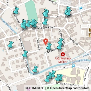 Mappa Via Camillo Golgi, 25046 Cazzago San Martino BS, Italia (0.16923)