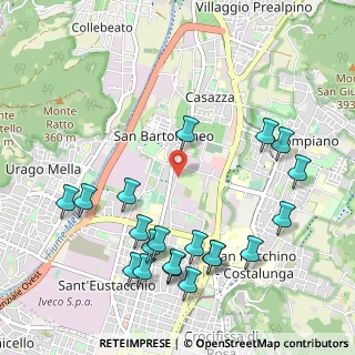 Mappa Via Stretta, 25128 Brescia BS, Italia (1.2025)
