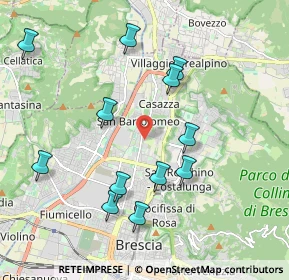 Mappa Via Stretta, 25128 Brescia BS, Italia (2.025)