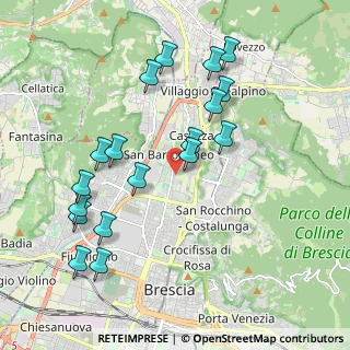 Mappa Via Stretta, 25128 Brescia BS, Italia (2.06667)