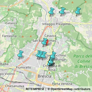 Mappa Via Stretta, 25128 Brescia BS, Italia (2.04385)