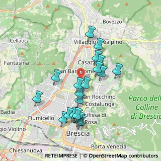 Mappa Via Stretta, 25128 Brescia BS, Italia (1.744)