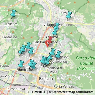 Mappa Via Stretta, 25128 Brescia BS, Italia (1.9625)