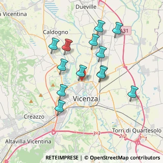 Mappa Via Curtatone, 36100 Vicenza VI, Italia (3.38)