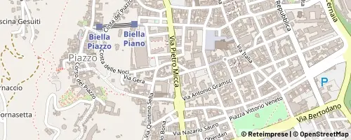 Mappa Biella