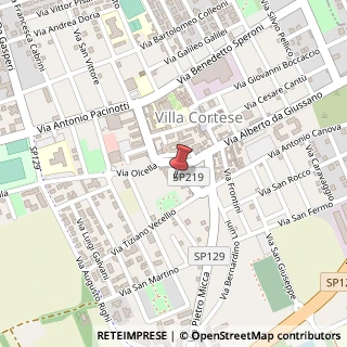 Mappa Via Emilia, 9, 20020 Villa Cortese, Milano (Lombardia)