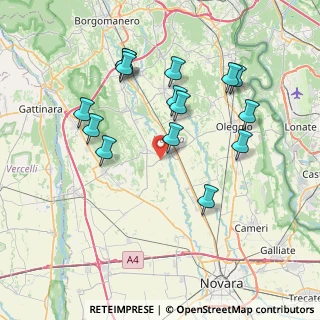 Mappa Fr.ne, 28015 Momo NO, Italia (7.63867)