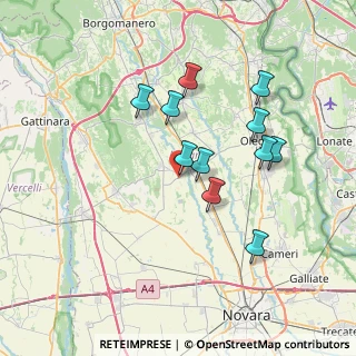 Mappa Fr.ne, 28015 Momo NO, Italia (6.50636)