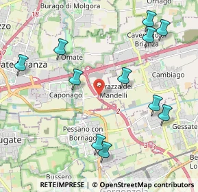Mappa Via Cascina Cassinazza, 20867 Cambiago MI, Italia (2.37)